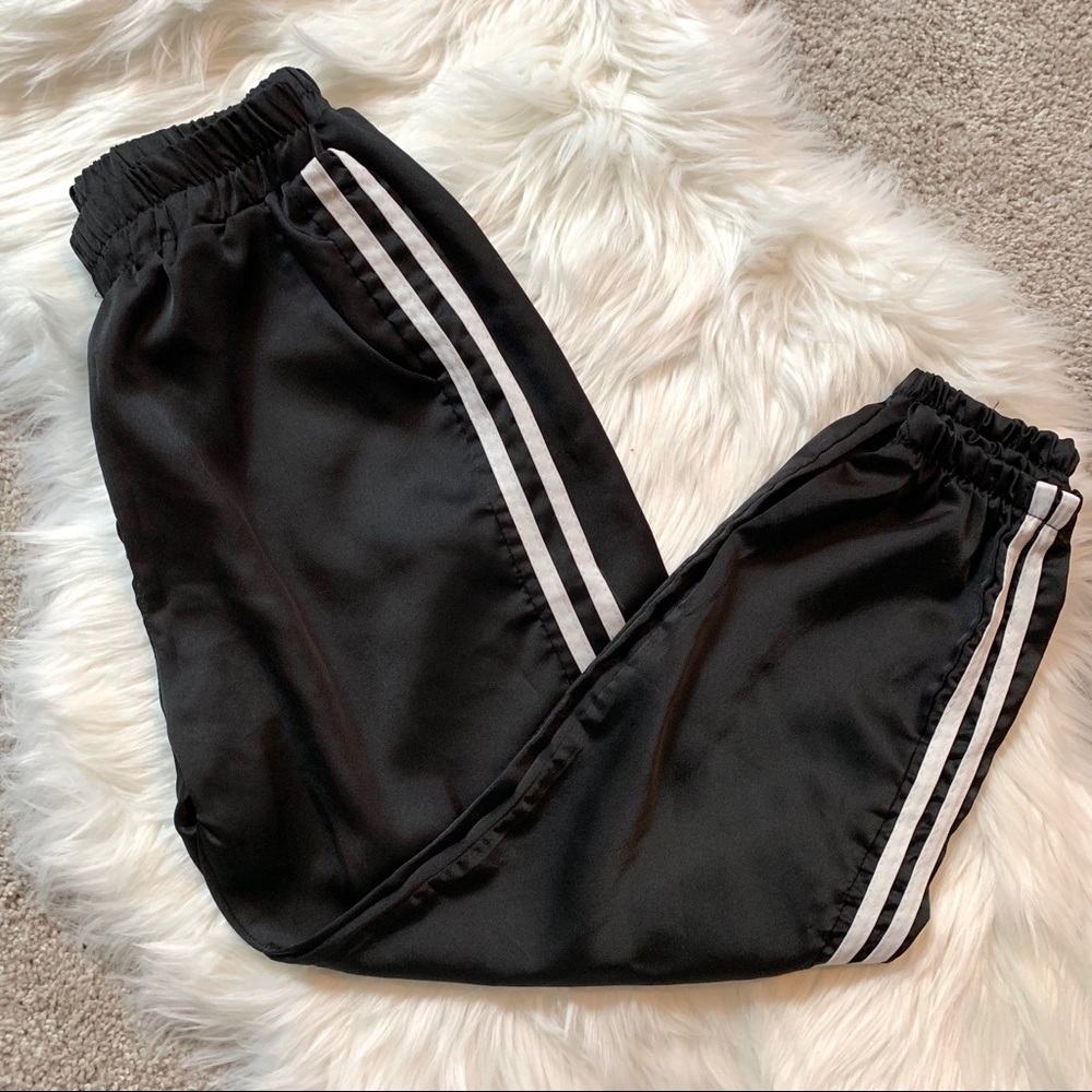 Satin Utility Jogger Black size fits 0-4
